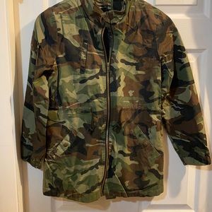 Girls forever 21 camo jacket